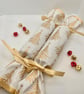 Reusable Fabric Christmas Crackers - Fill With Your Own Treats 