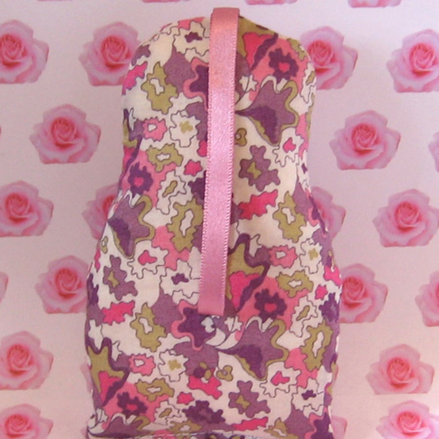 Russian Matryoshka Art Doll with black hair