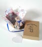Tiny ted in a box, letterbox gift 'random act of tiny furry kindness' - Image 3