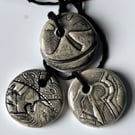 Set of 3 Ceramic Gift Tag: Little Keepsakes, Love Tokens