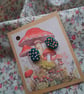 CLEARANCE! polymer clay earrings handmade- reduced-no 11