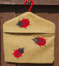 The Lovely Ladybird Peg bag - The rustic one - Image 1