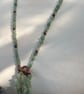 Aventurine beaded necklace