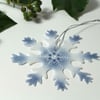 Glass Snowflake Christmas Decoration