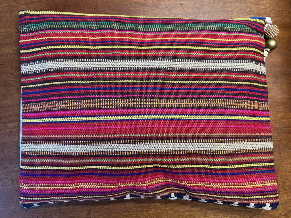 Boho Pouch, Large zipper pouch boho, Zipper pouch, colourful zipper pouch, pouch