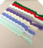 Bookmarks with tassel in various colours, handmade crochet book mark.