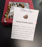 Natural Gemstone Tiger Eye Bracelet with cute dog charm and meaning card  