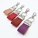 Faux Leather Small Lanyard Style Keyring - Free Postage