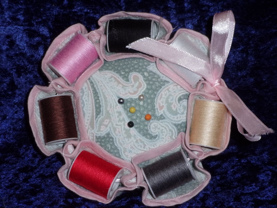 Cotton Reel Pin Cushion