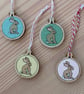 Hare Mini Embroidery Hoop Hanging Decoration  - Image 9
