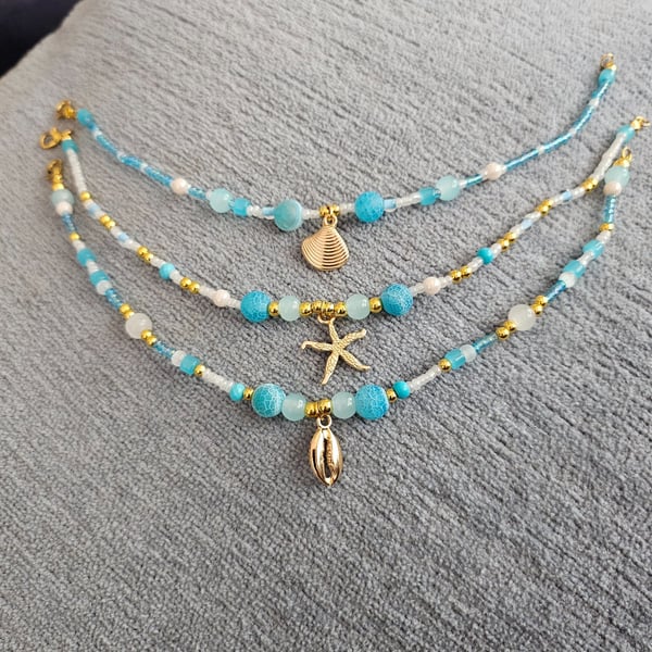 Coastal Charm Anklet Collection 