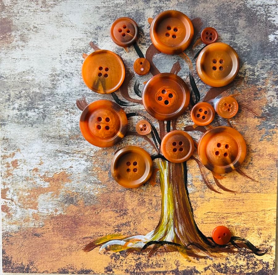 Button painting  November