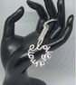 Sterling Silver “Love You More” Handbag Charm, with a Chainmaille Chain, Keyring - Image 9