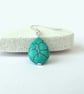Turquoise teardrop earrings - Image 5
