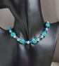 Gorgeous Blue Skull Choker Necklace. - Image 6
