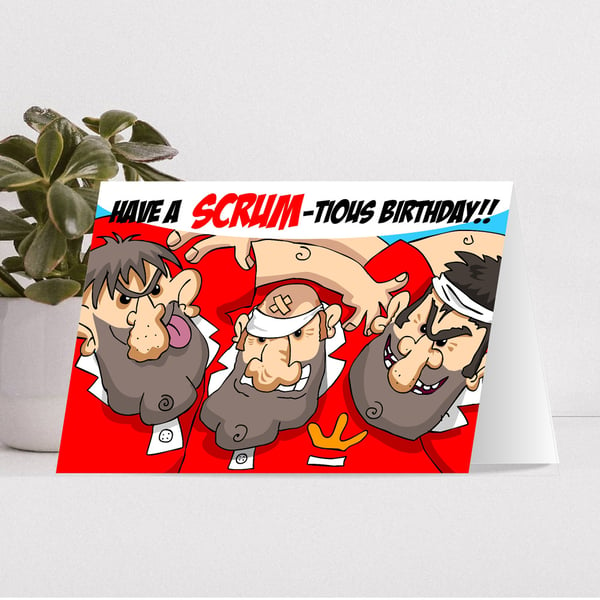 Have a scrumptious Birthday card