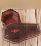 Red and Black Coffin Trinket Box