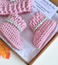 Pumpkin Hat & Booties Set - Handmade Crochet Baby Gift - Image 7