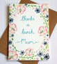 Thanks a bunch mum card - Image 1