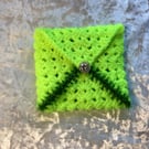 Granny Square pouch, crochet pouch