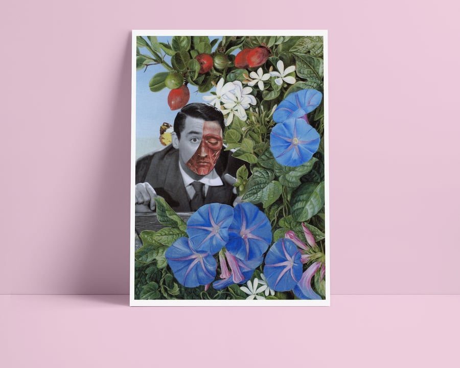 Cary - Surrealism Collage Giclee Print 