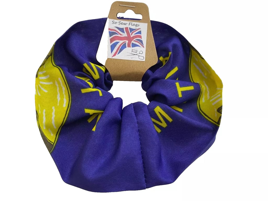 Montana USA America Flag Hair Scrunchie Scrunchies Accessory Band Elastic