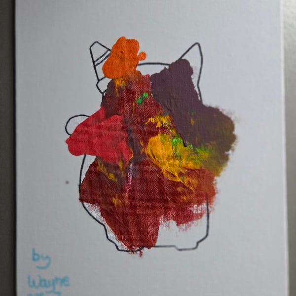 Nipfest original painting - by Wayne