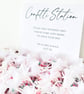 Biodegradable Confetti Circles, White Organza Bag, Wedding Toss Eco Friendly - Image 2