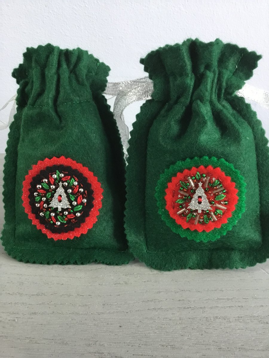 Christmas Treat Gift Bags (set of 2)