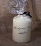 Decorated Candle Alice In Wonderland White Rabbit Oh My Ears and Whiskers  - Image 4