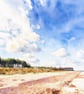 Old Hunstanton Watercolour Norfolk Greeting Card A5
