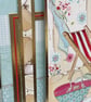Beside the seaside deckchair Happy Birthday card - Image 6