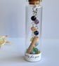 Dainty Handmade Chakra Bracelet in a Message Bottle 