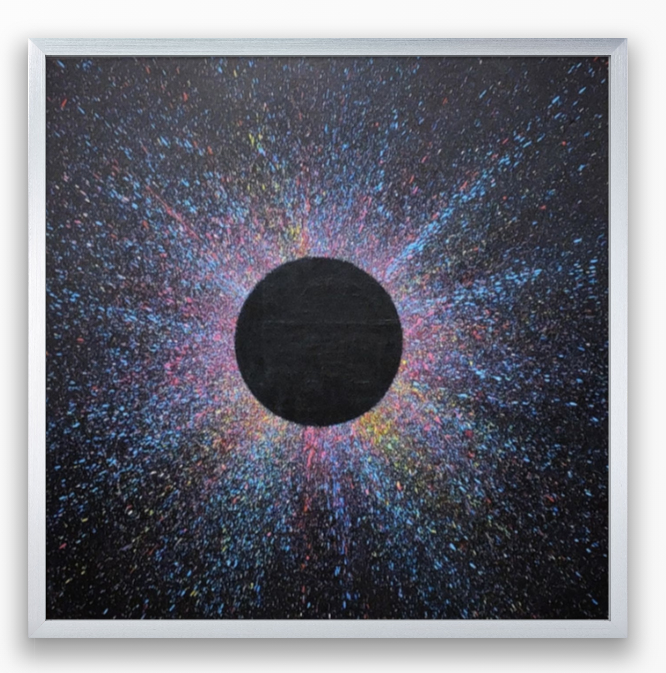 STAR COLOUR 10 - colourful modern abstract art painting