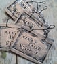 CLEARANCE! rustic ceramic pottery sign- crazy leftie b-tch