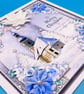 Religious Christmas Card, Large, Handmade - Image 2