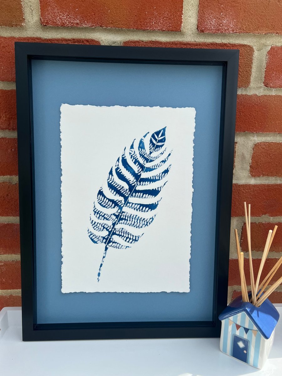 Gift for Ballerina, Botanicl Gift Fern Art