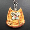 ceramic cat pendant special offer