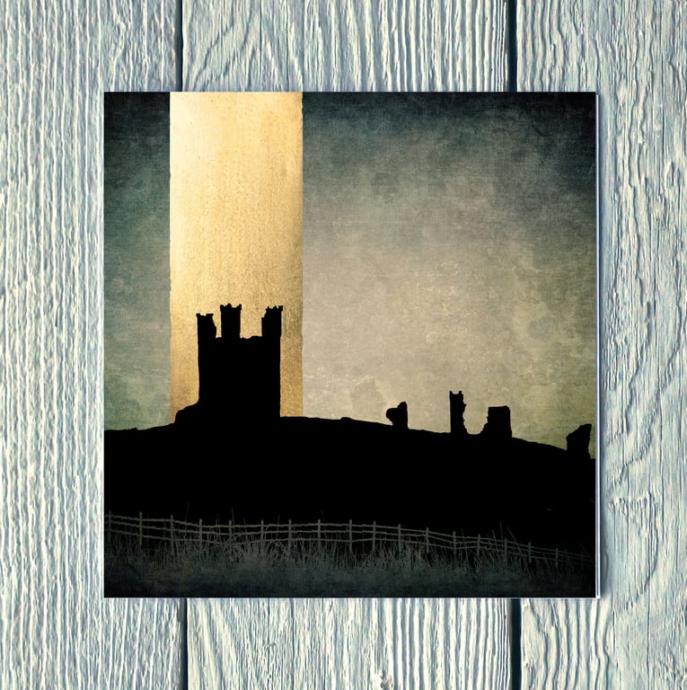 Dunstanburgh Castle, Greetings Card