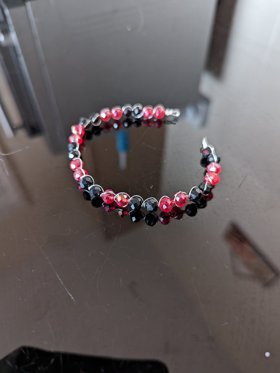 Glass Beaded Bracelet