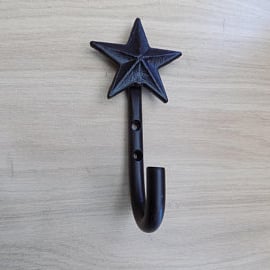 Star Coat Hook.........................Wrought Iron (Forged Steel) Free Fittings