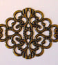 6 x Bronze Tone Connectors - Image 1