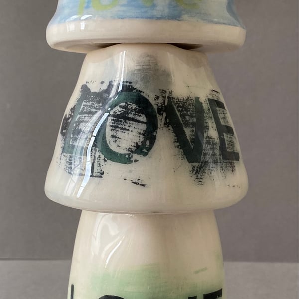 Ceramic love pourers set