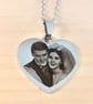 Personalised Engraved Multi Shaped Necklace - Photo Engraved