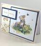 Cute mouse and bee birthday card - Image 5