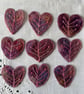 9 Free Motion Embroidery Heart Organza Embellishments Card Making Textiles - Image 6