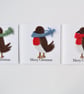 Robin Christmas greeting card - Image 5