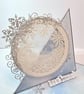 Let It Snow handmade Luxury Christmas Easel Card  - Image 4