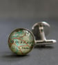 Personalised Cufflinks, Best Man or Groom Gift - Image 1