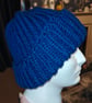 Handmade chunky knit ribbed beanie  - Image 2